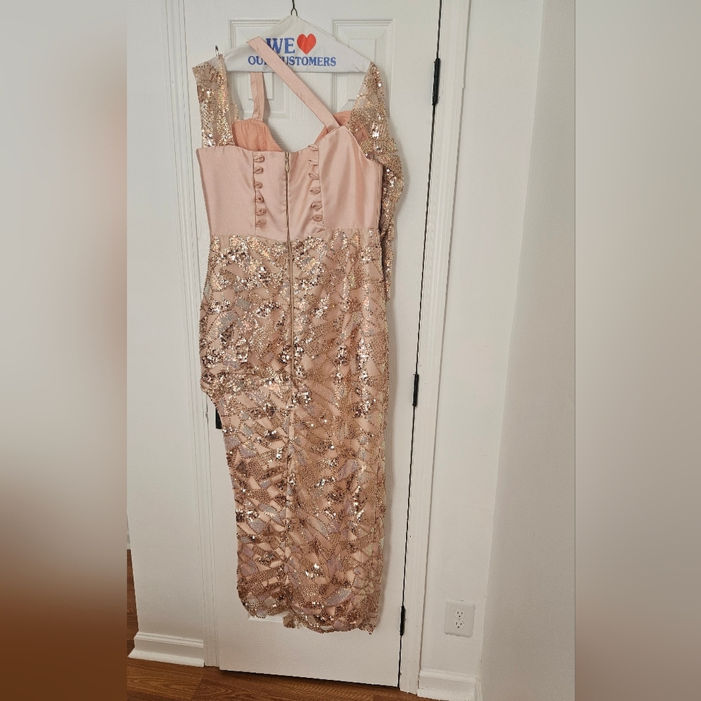 Bespoke Handmade Sequin Dress - Picture 5 of 7